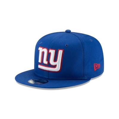 Blue New York Giants Hat - New Era NFL Basic 9FIFTY Snapback Caps USA7968345